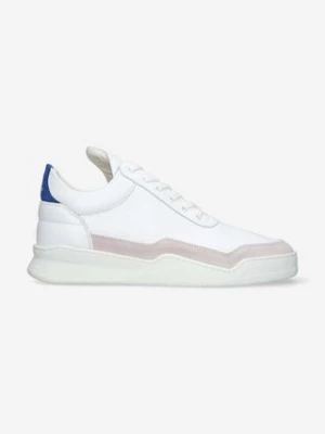 Filling Pieces sneakersy skórzane Low Top Ghost 10120631925 kolor biały 10120631925-WHITE