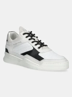 Filling Pieces sneakersy skórzane Low Top Ghost Paneled męskie kolor biały 25298802024