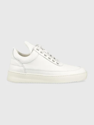 Filling Pieces sneakersy skórzane Low Top Ripple Nappa biały