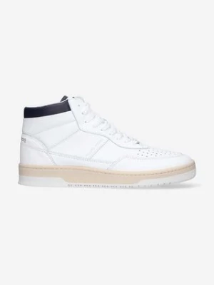 Filling Pieces sneakersy skórzane Mid Ace Spin kolor biały 55333491901