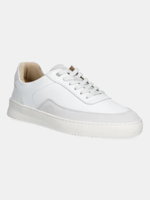 Filling Pieces sneakersy skórzane Mondo Squash Suede męskie kolor biały 46733332035