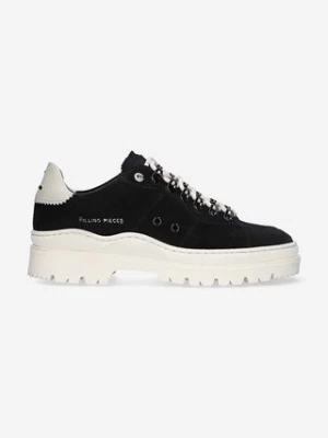 Filling Pieces sneakersy zamszowe Court Serrated 89128861946 kolor czarny