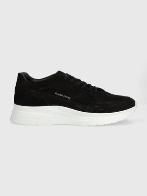 Filling Pieces sneakersy zamszowe Jet Runner kolor czarny 17127361861