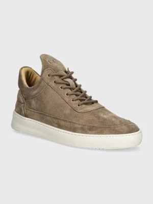 Filling Pieces sneakersy zamszowe Low Top Suede kolor beżowy 10122793055