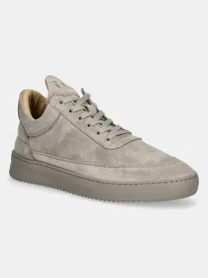 Filling Pieces sneakersy zamszowe Low Top Suede męskie kolor beżowy 10122792205