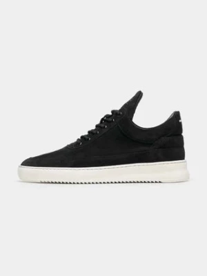 Filling Pieces sneakersy zamszowe Low Top Suede Organic kolor czarny 10122791861