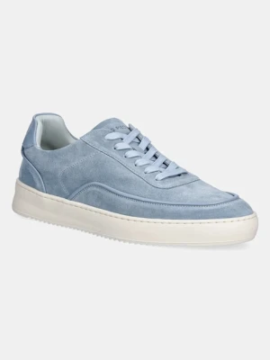 Filling Pieces sneakersy zamszowe Mondo Suede Lux męskie kolor niebieski 46755071900