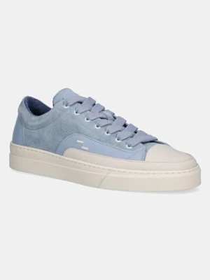 Filling Pieces sneakersy zamszowe Riviera Mix męskie kolor niebieski 90225071900