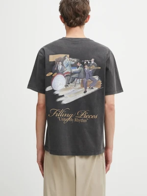 Filling Pieces t-shirt bawełniany Band szary