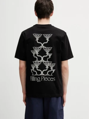 Filling Pieces T-shirt męski bawełniany Champagne