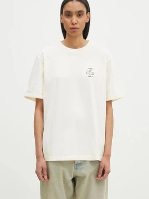 Filling Pieces t-shirt bawełniany kolor beżowy z nadrukiem 74499849936