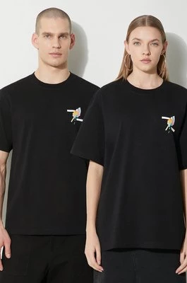 Filling Pieces t-shirt bawełniany kolor czarny z nadrukiem 74434021861