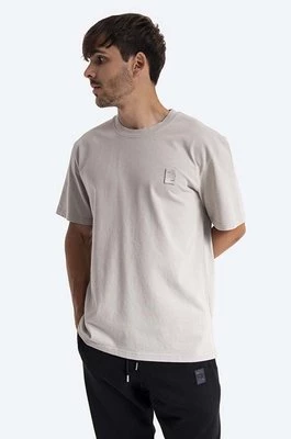 Filling Pieces t-shirt bawełniany Lux Tee kolor brązowy gładki 88113731932