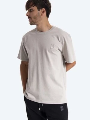 Filling Pieces t-shirt bawełniany Lux Tee kolor brązowy gładki 88113731932