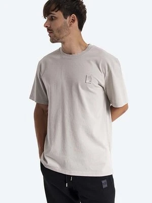 Filling Pieces t-shirt bawełniany Lux Tee kolor brązowy gładki 88113731932