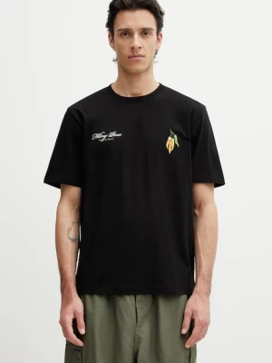 Filling Pieces t-shirt męski bawełniany Pepper czarny