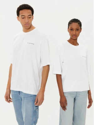 Filling Pieces T-Shirt Unisex 7441378 Biały Boxy Fit