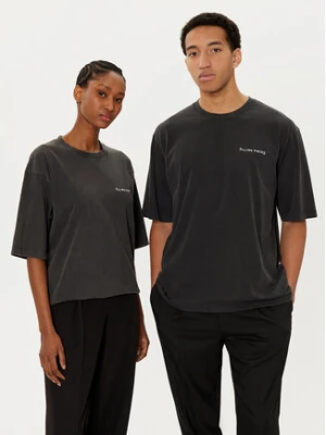 Filling Pieces T-Shirt Unisex 7441378 Czarny Boxy Fit
