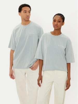 Filling Pieces T-Shirt Unisex 7441378 Zielony Boxy Fit