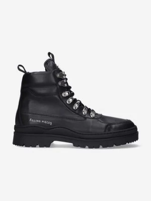 Filling Pieces workery skórzane Mountain Boot kolor czarny 63322901861