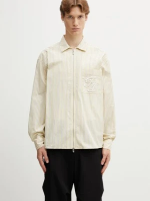 Filling Pieces Zip Shirt koszula bawełniana męska