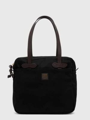 Filson torba Tote Bag With Zipper kolor czarny FMBAG0070