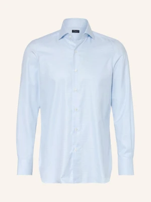 Finamore 1925 Koszula Napoli Eduardo O Kroju Regular Fit blau
