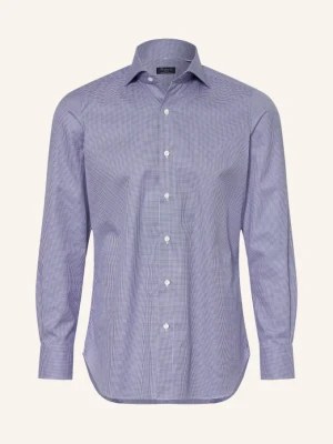 Finamore 1925 Koszula Napoli Eduardo O Kroju Regular Fit blau
