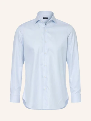 Finamore 1925 Koszula Napoli Eduardo O Kroju Regular Fit blau
