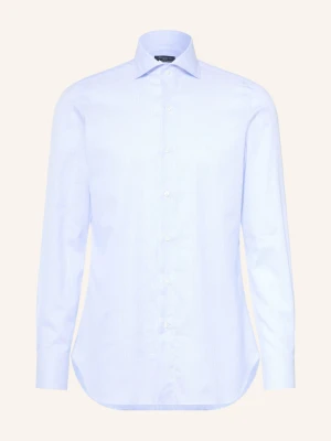 Finamore 1925 Koszula Napoli Eduardo O Kroju Regular Fit blau