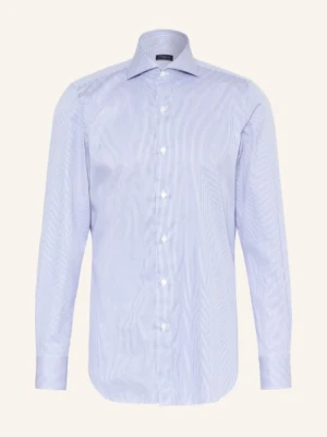 Finamore 1925 Koszula Napoli Eduardo Regular Fit blau