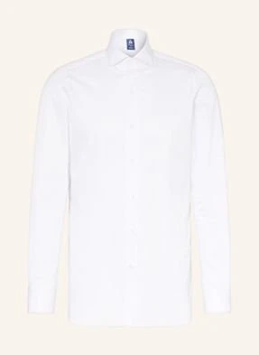 Finamore 1925 Koszula Napoli Traveller Regular Classic Fit weiss