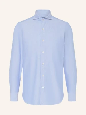 Finamore 1925 Koszula Oxford Sergio Tokyo Slim Fit blau