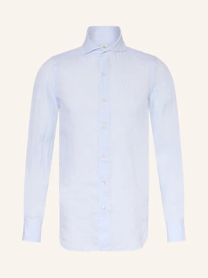Finamore 1925 Koszula Z Lnu Tokyo Sergio Slim Fit blau