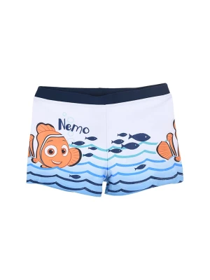 Finding Nemo Kąpielówki "Nemo" w kolorze biało-niebieskim rozmiar: 98
