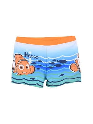Finding Nemo Kąpielówki "Nemo" w kolorze biało-niebiesko-zielonym rozmiar: 104