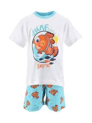 Finding Nemo Piżama "Nemo" w kolorze biało-niebieskim rozmiar: 98