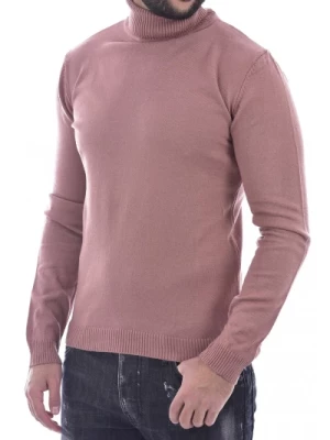 Fine -colored sweter z wełną Goldenim paris