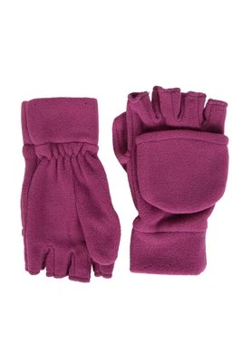 Fingerless Fleece Kids Mitten - Pink Mountain Warehouse