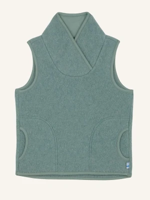 finkid Bezrękawnik "Filis Wool" w kolorze niebieskim rozmiar: 80/90