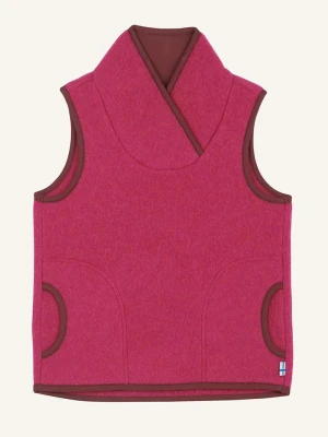 finkid Bezrękawnik "Filis Wool" w kolorze różowym rozmiar: 100/110