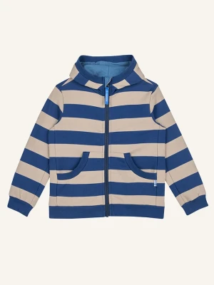 finkid Bluza "Laiva" w kolorze beżowo-granatowym rozmiar: 80/90