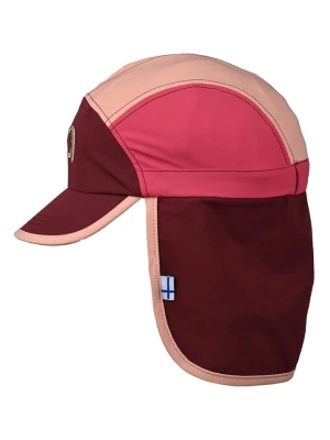 finkid Czapka "Lakki Move" w kolorze beżowo-czerwonym rozmiar: 52 cm
