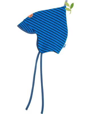 finkid Czapka "Popi" w kolorze niebieskim rozmiar: 44-46 cm