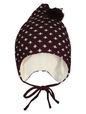 finkid Czapka "Tipsa" w kolorze bordowym rozmiar: 44-46 cm