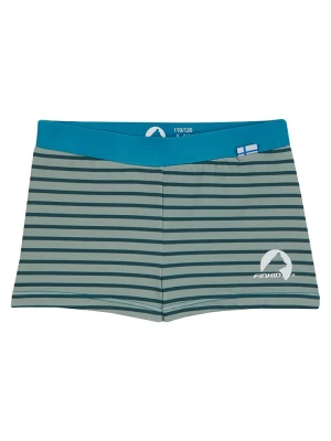 finkid Kąpielówki "Uinti" w kolorze niebiesko-zielonym rozmiar: 90/100