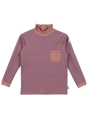 finkid Koszulka kąpielowa "Delfiini" w kolorze fioletowo-jasnobrązowym rozmiar: 130/140