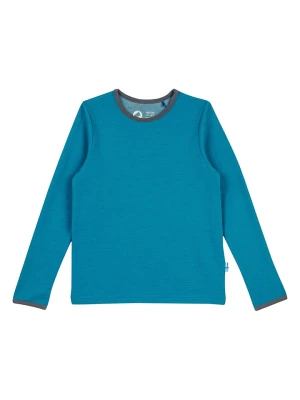 finkid Koszulka "Taamo Wool" w kolorze niebieskim rozmiar: 90 / 100