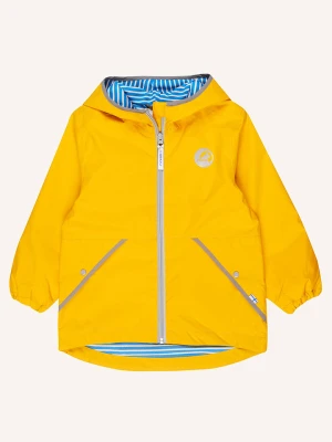 finkid Kurtka przeciwdeszczowa "PUUSKIAINEN" w kolorze żółtym rozmiar: 140/150