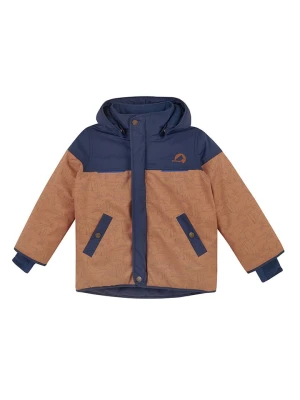 finkid Kurtka zimowa "Koira Ice" w kolorze jasnobrązowo-granatowym rozmiar: 90/100